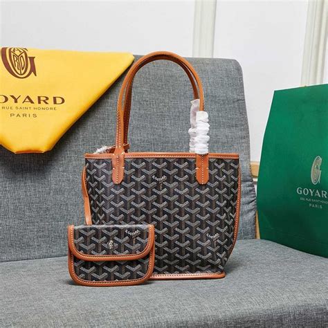 goyard saint louis tote mini|reversible Goyard tote bag.